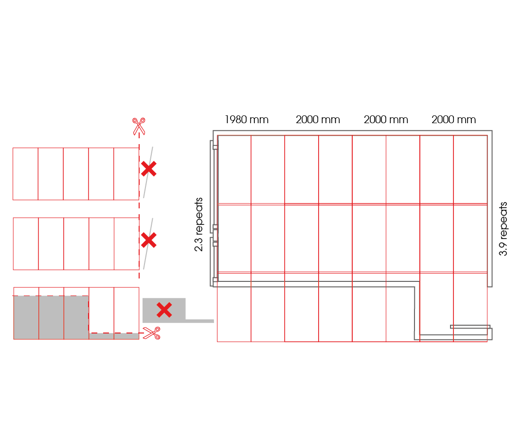 Flooring layout examples 2