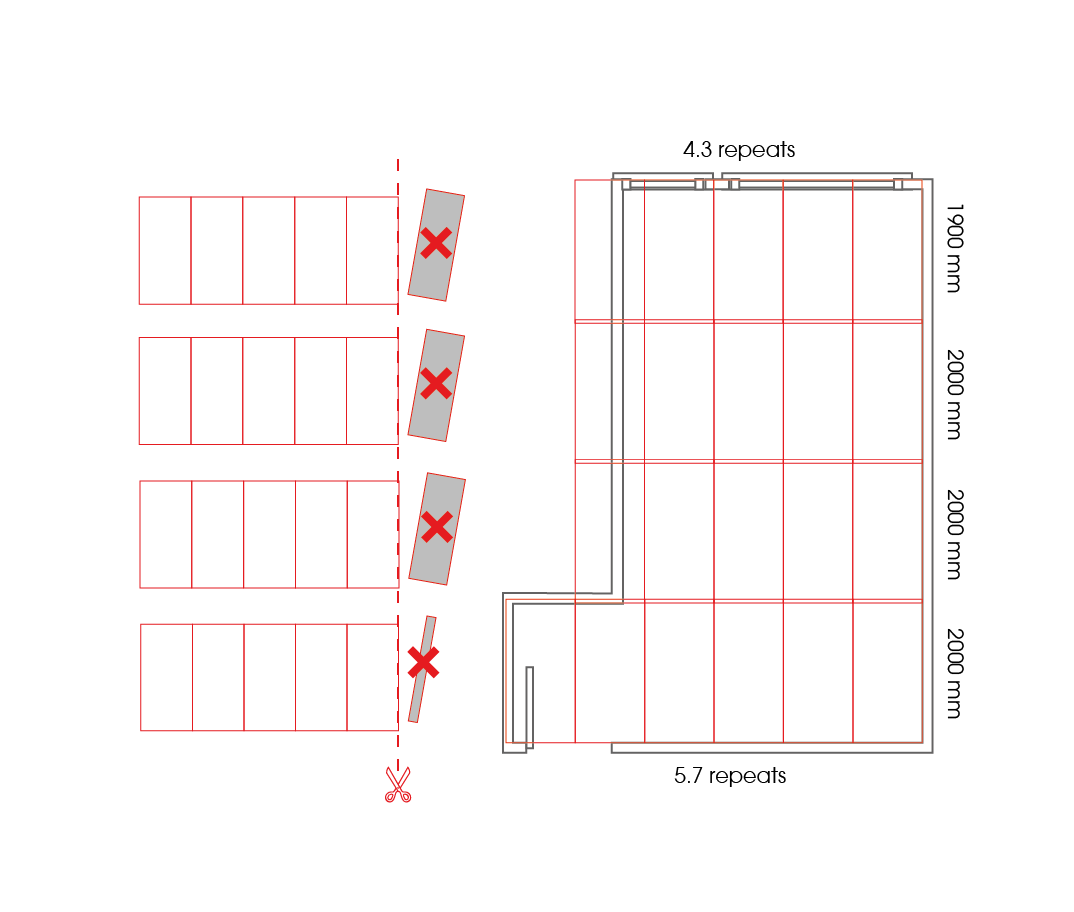 Flooring layout examples 1